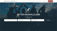 Desktop Screenshot of betterknoxvillejobs.com